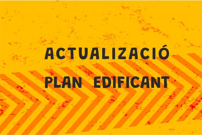 Actualització Plan Edificant. Març 2026